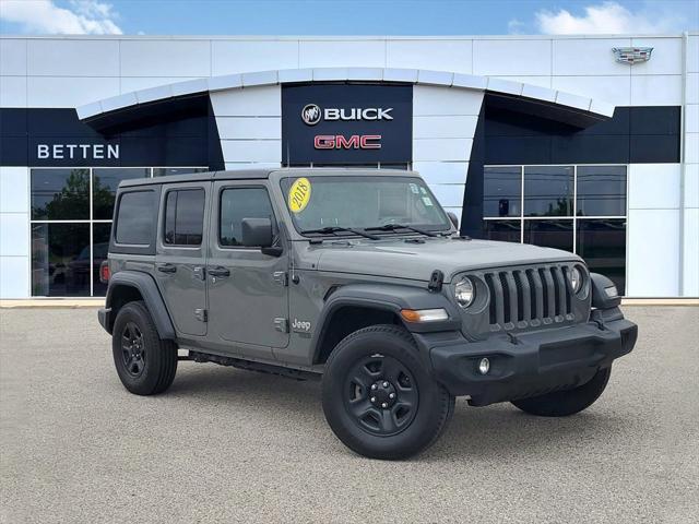 used 2018 Jeep Wrangler Unlimited car, priced at $29,499