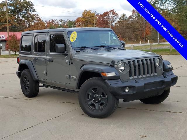 used 2018 Jeep Wrangler Unlimited car, priced at $24,946