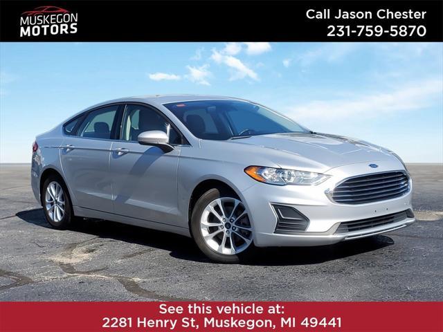 used 2019 Ford Fusion car, priced at $13,999