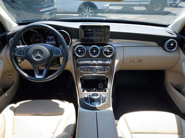 used 2017 Mercedes-Benz C-Class car, priced at $19,500