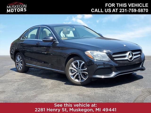 used 2017 Mercedes-Benz C-Class car, priced at $17,946