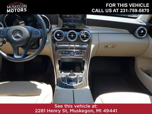 used 2017 Mercedes-Benz C-Class car, priced at $17,946