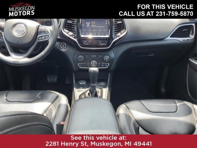 used 2019 Jeep Cherokee car, priced at $17,499