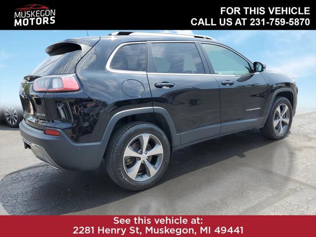 used 2019 Jeep Cherokee car, priced at $17,499