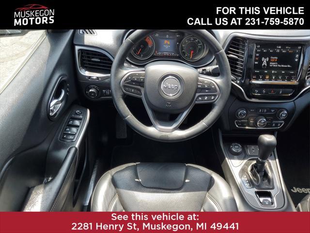 used 2019 Jeep Cherokee car, priced at $17,499