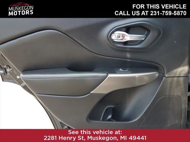 used 2019 Jeep Cherokee car, priced at $17,499