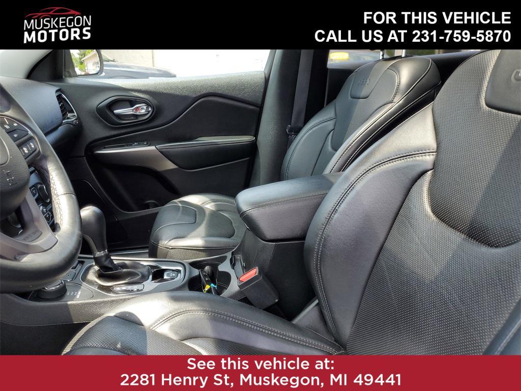 used 2019 Jeep Cherokee car, priced at $16,946