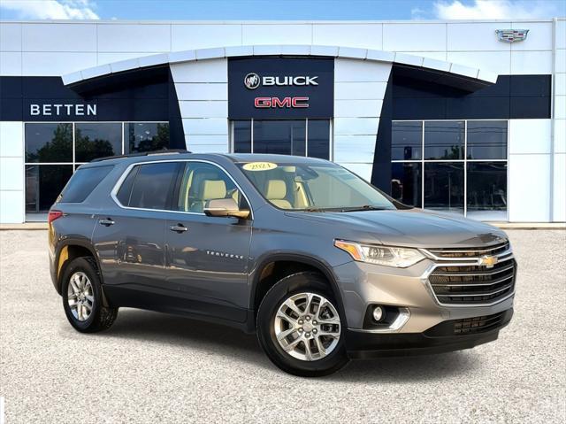 used 2021 Chevrolet Traverse car, priced at $27,999