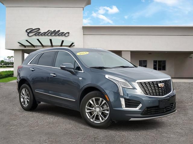 used 2021 Cadillac XT5 car, priced at $34,499