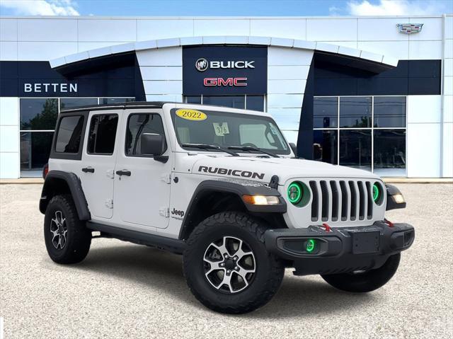 used 2022 Jeep Wrangler Unlimited car, priced at $35,999