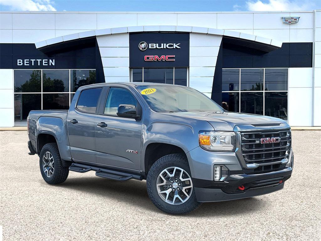 used 2021 GMC Canyon car, priced at $31,998
