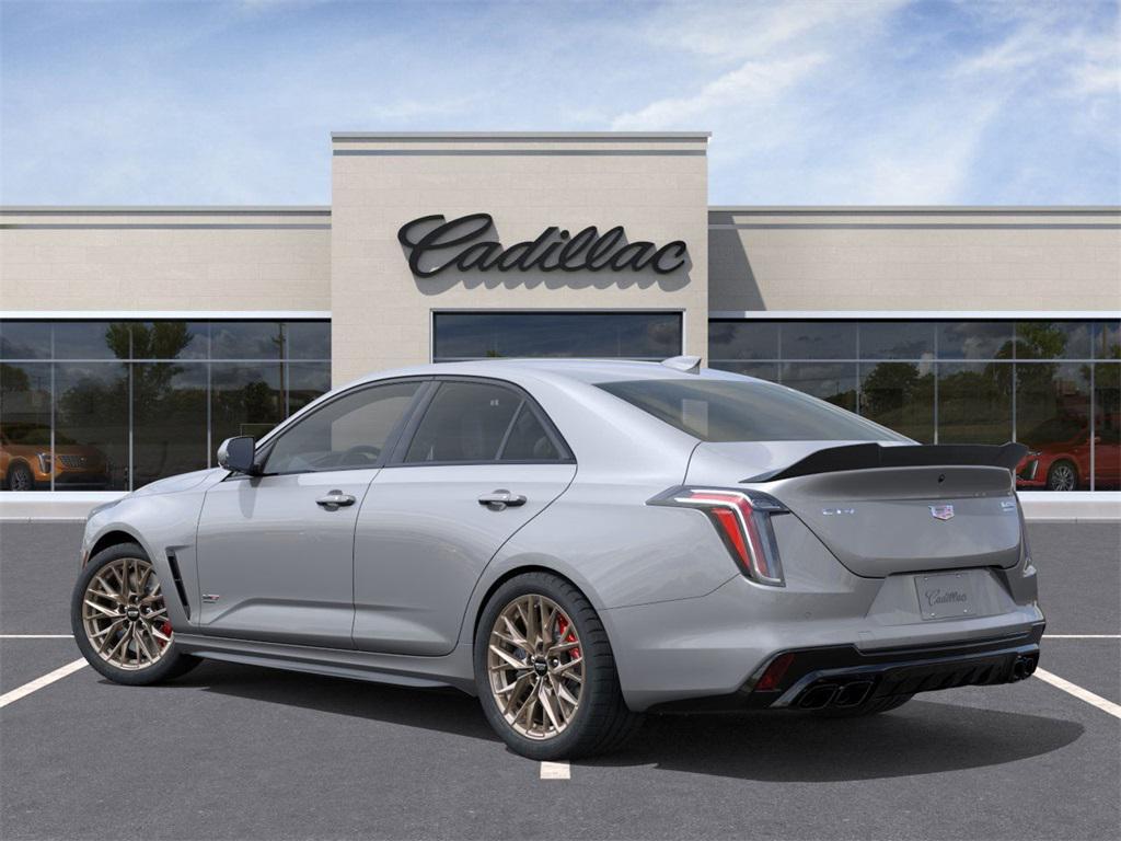 new 2026 Cadillac CT4-V car, priced at $82,840