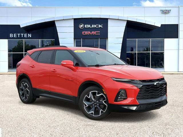 used 2021 Chevrolet Blazer car, priced at $31,499