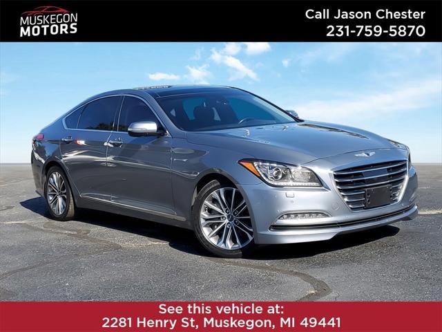 used 2017 Genesis G80 car, priced at $18,999