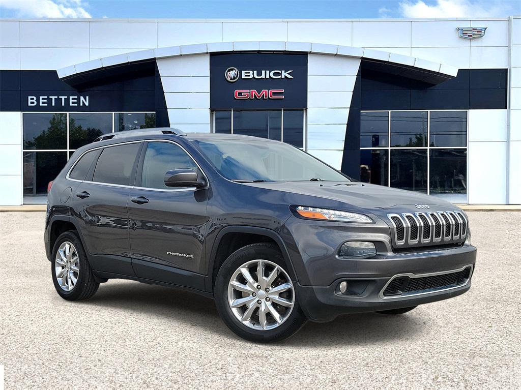 used 2017 Jeep Cherokee car, priced at $14,449