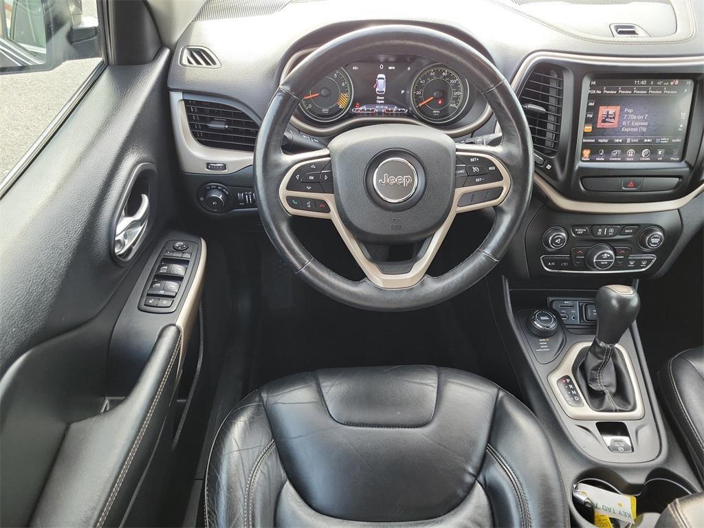 used 2017 Jeep Cherokee car, priced at $14,449