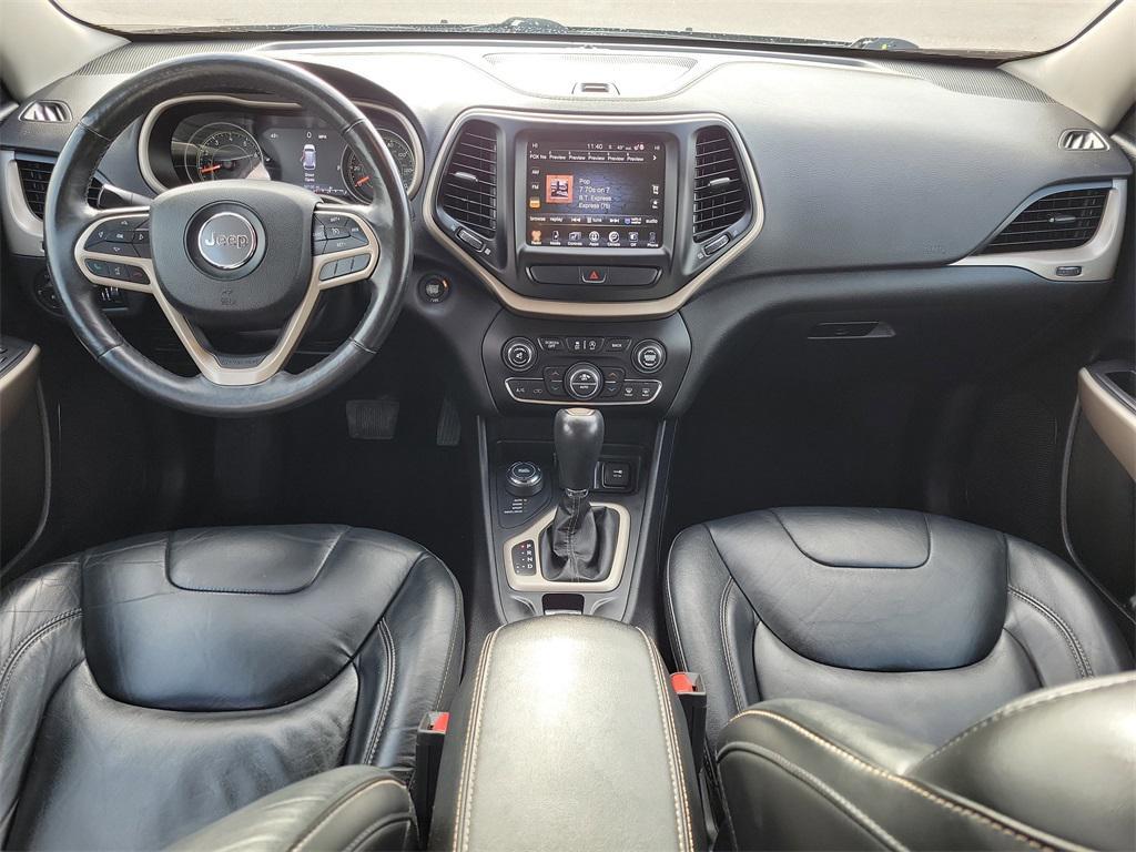 used 2017 Jeep Cherokee car, priced at $14,449