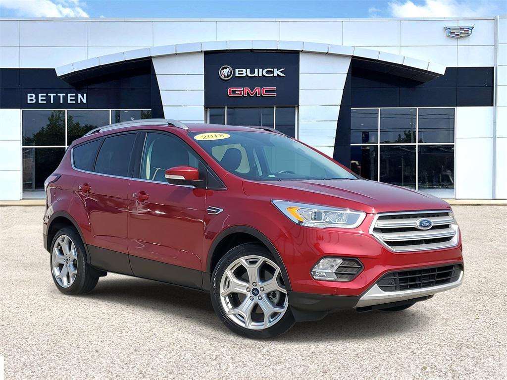 used 2018 Ford Escape car, priced at $18,999