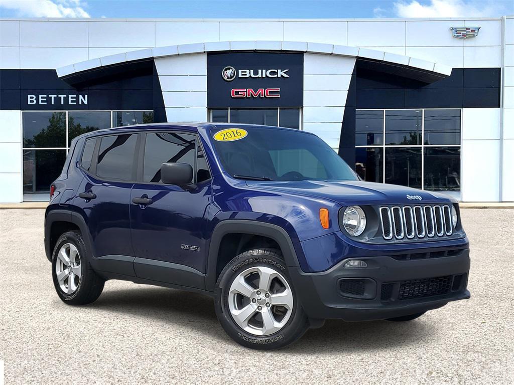 used 2016 Jeep Renegade car, priced at $7,999