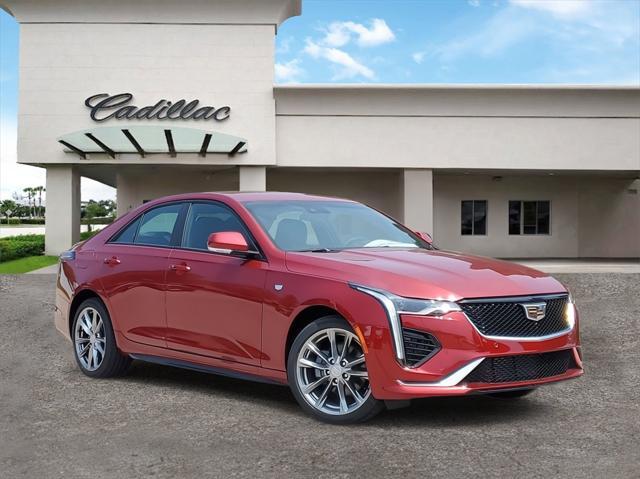 new 2024 Cadillac CT4 car, priced at $40,729