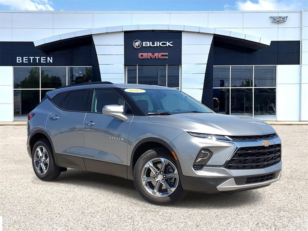 used 2023 Chevrolet Blazer car, priced at $34,799