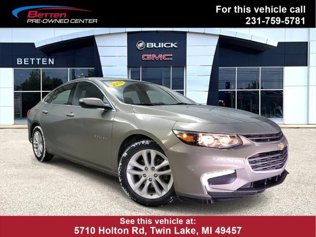 used 2018 Chevrolet Malibu car, priced at $16,489