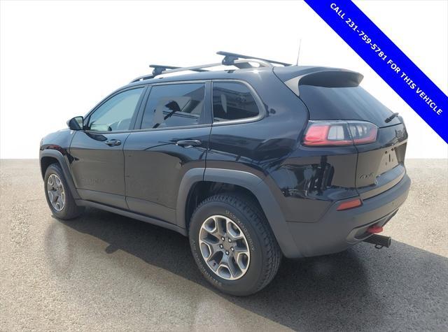 used 2021 Jeep Cherokee car, priced at $22,499