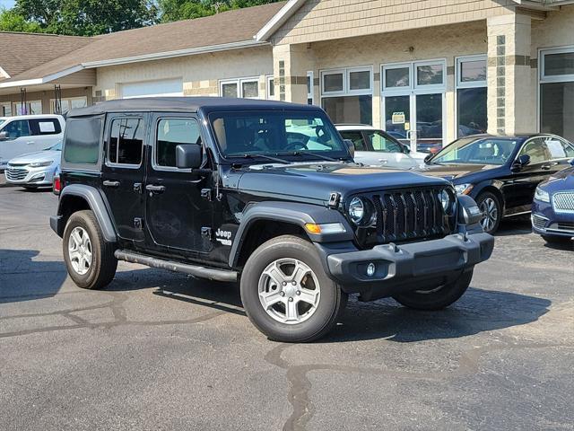 used 2021 Jeep Wrangler Unlimited car, priced at $28,999
