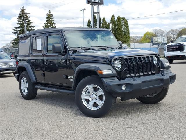 used 2021 Jeep Wrangler Unlimited car, priced at $28,998