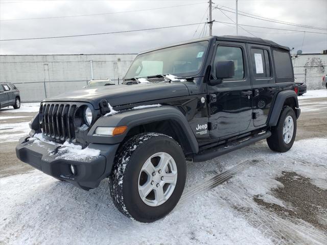 used 2021 Jeep Wrangler Unlimited car, priced at $29,399