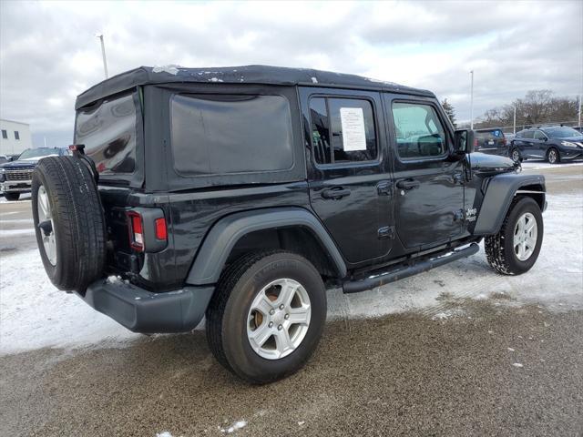 used 2021 Jeep Wrangler Unlimited car, priced at $29,399