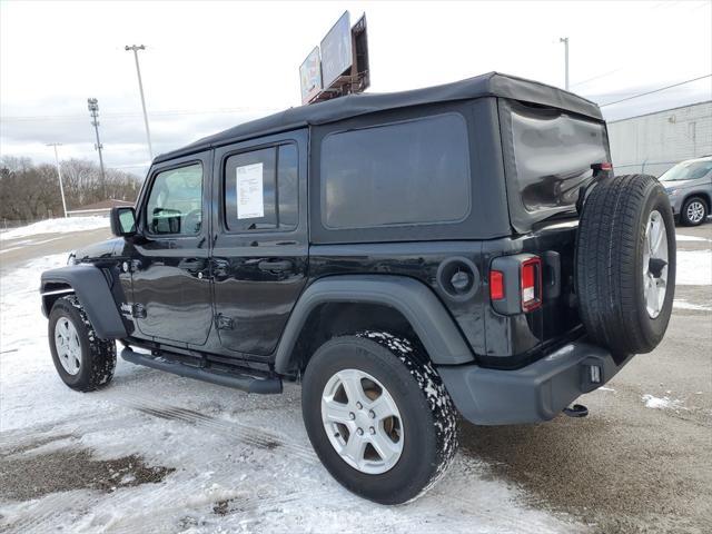 used 2021 Jeep Wrangler Unlimited car, priced at $29,399