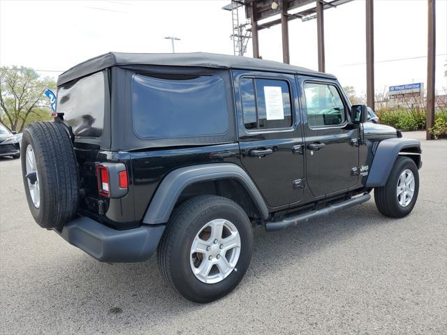 used 2021 Jeep Wrangler Unlimited car, priced at $28,998