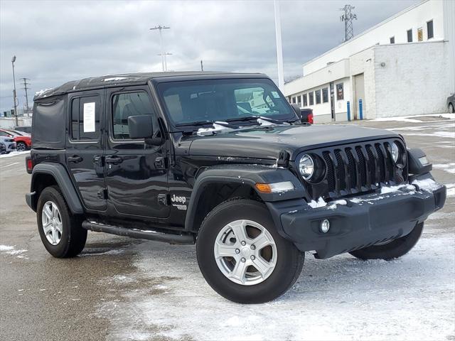 used 2021 Jeep Wrangler Unlimited car, priced at $28,998