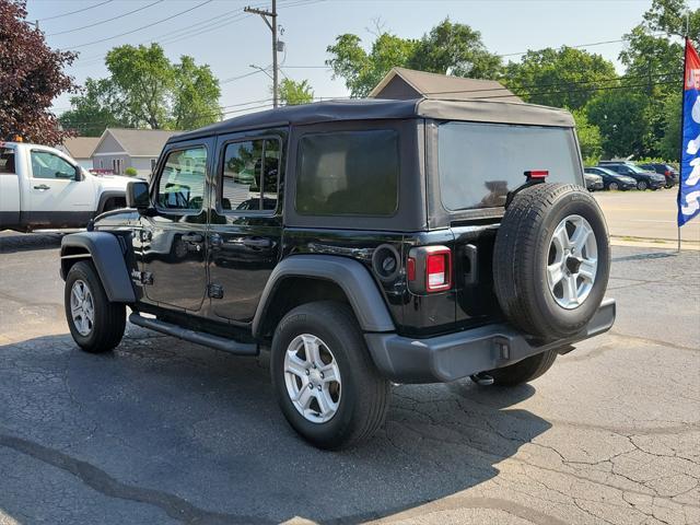 used 2021 Jeep Wrangler Unlimited car, priced at $28,499