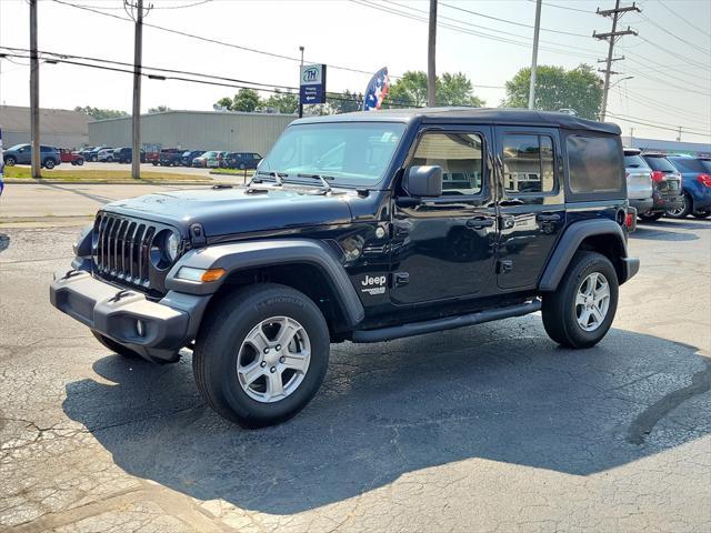 used 2021 Jeep Wrangler Unlimited car, priced at $28,499