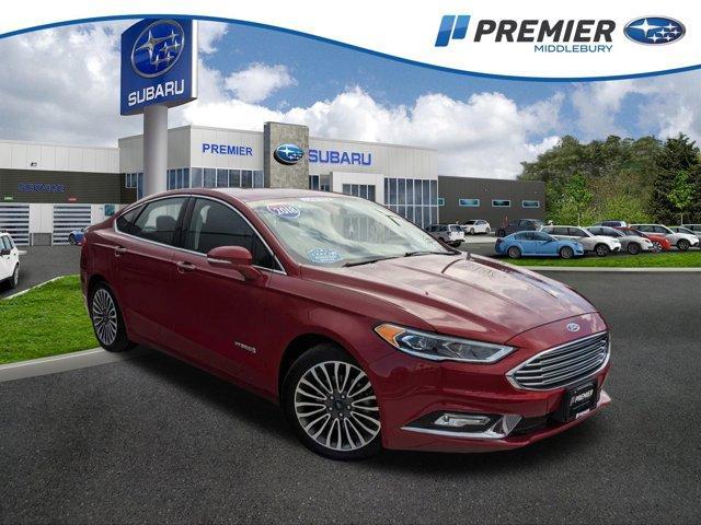 used 2018 Ford Fusion Hybrid car, priced at $17,689