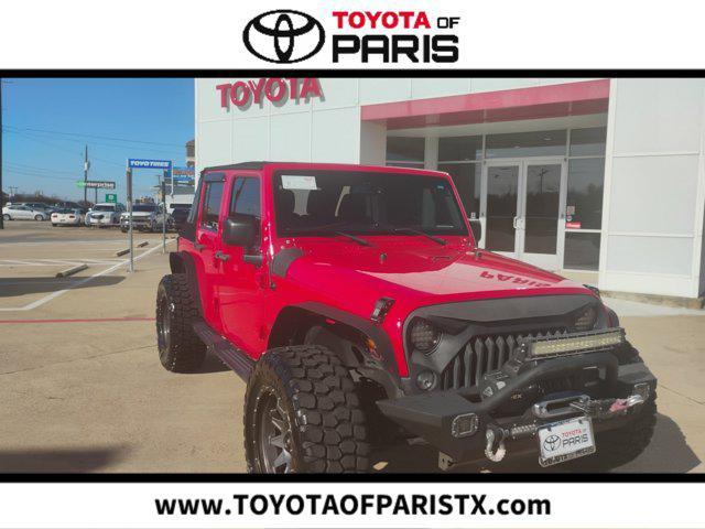 used 2016 Jeep Wrangler Unlimited car, priced at $15,998