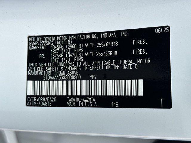 used 2025 Toyota Grand Highlander car, priced at $47,999