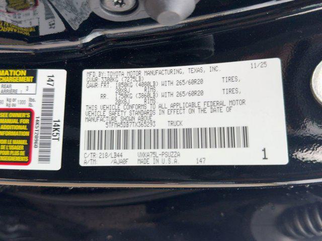 new 2026 Toyota Tundra car, priced at $70,191