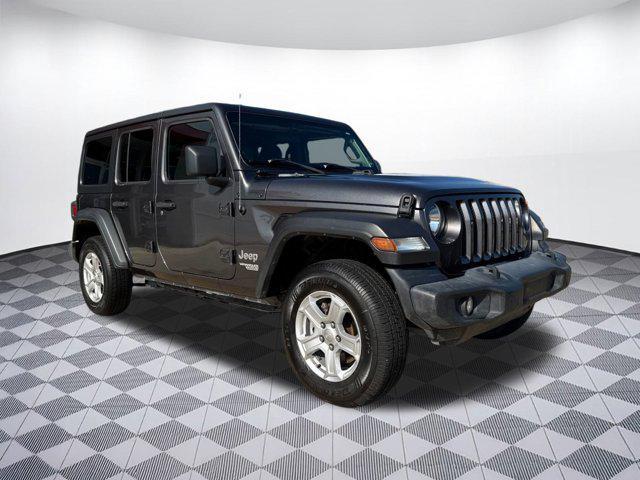 used 2020 Jeep Wrangler Unlimited car, priced at $22,998