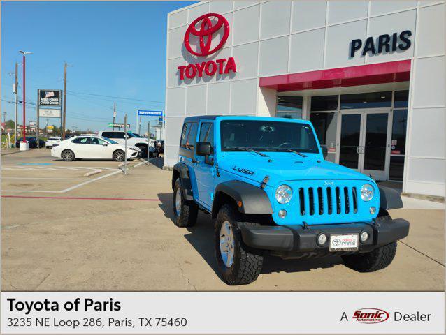 used 2017 Jeep Wrangler car, priced at $18,998