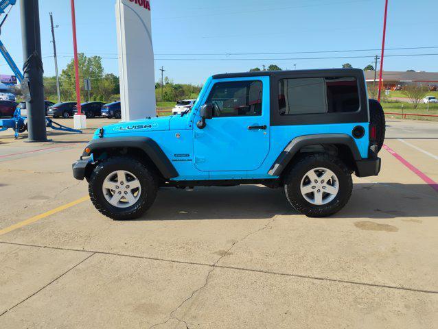 used 2017 Jeep Wrangler car, priced at $19,999