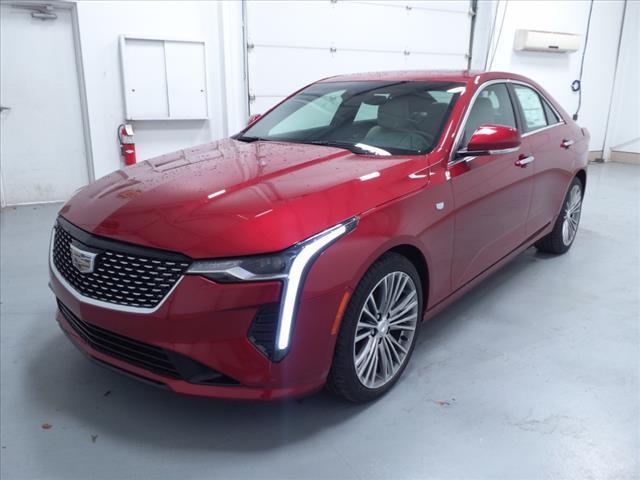 new 2025 Cadillac CT4 car, priced at $44,365