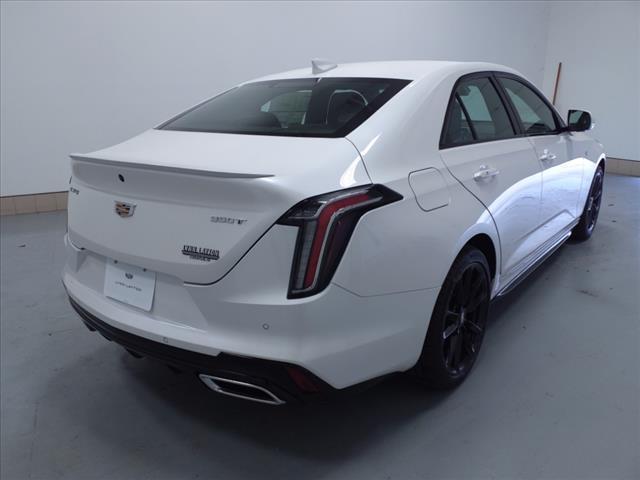 new 2025 Cadillac CT4 car, priced at $46,675