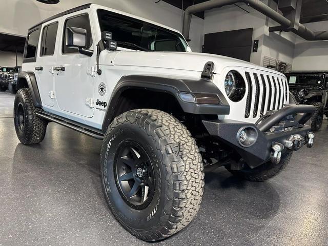 used 2021 Jeep Wrangler Unlimited car, priced at $38,990