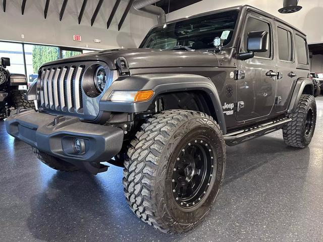 used 2018 Jeep Wrangler Unlimited car, priced at $25,990