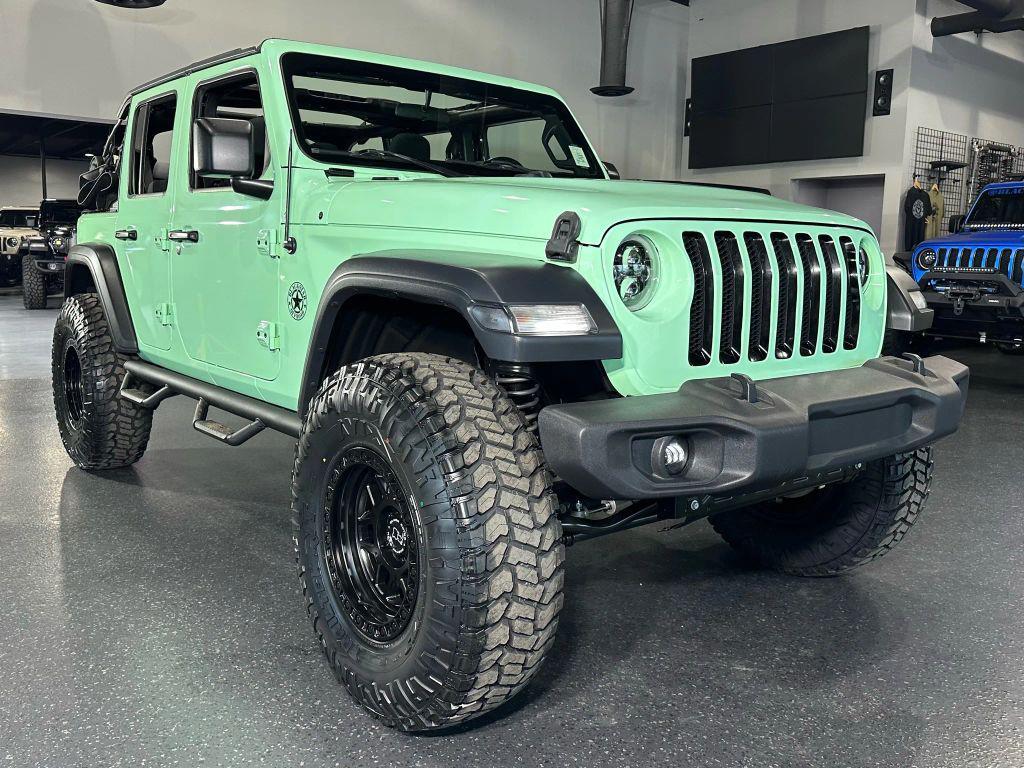 used 2021 Jeep Wrangler Unlimited car, priced at $32,990
