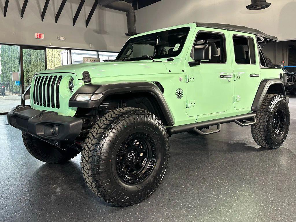 used 2021 Jeep Wrangler Unlimited car, priced at $32,990