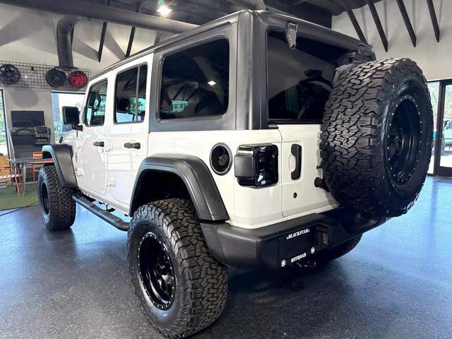 used 2018 Jeep Wrangler Unlimited car, priced at $34,990